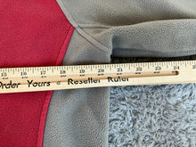 Load image into Gallery viewer, The North Face Sweatshirt Womens Medium Pink Gray Full Zip Sherpa Fleece Sweater