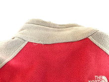 Load image into Gallery viewer, The North Face Sweatshirt Womens Medium Pink Gray Full Zip Sherpa Fleece Sweater