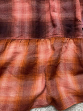 Load image into Gallery viewer, J Jill Shirt Womens 2X Button Up Long Sleeve Ombre Plaid Tunic Blouse Rayon Lady