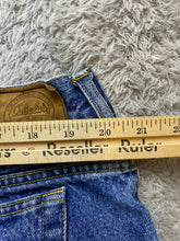 Load image into Gallery viewer, Cabelas Jeans Adult 42x29 Short Blue Khaki Denim Nylon Hunting Outdoor Mens