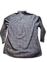 Load image into Gallery viewer, Nautica Shirt Adult 2XLT XXL Tall Button Up Long Sleeve Windowpane Plaid Mens