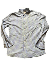 Load image into Gallery viewer, Brooks Brothers Shirt Adult Large Button Up Long Sleeve Red Fleece Striped Mens