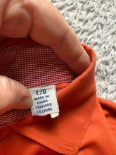 Load image into Gallery viewer, Tommy Bahama Shirt Adult Large Button Up Long Sleeve Flip Cuffs Contrast Mens