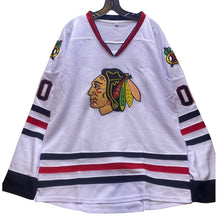 Load image into Gallery viewer, Clark Griswold Jersey Mens 2XL Blackhawks Hockey VACATION Movie White NWOT
