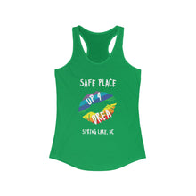 Load image into Gallery viewer, Safe Place Up4Drea Pride Racerback Tank Top, Pride Month Shirts, Pride Tee, Lesbian Shirt, Gay Shirt, North Carolina Tank Top