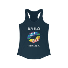 Load image into Gallery viewer, Safe Place Up4Drea Pride Racerback Tank Top, Pride Month Shirts, Pride Tee, Lesbian Shirt, Gay Shirt, North Carolina Tank Top
