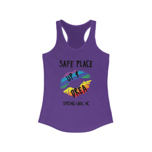 Load image into Gallery viewer, Safe Place Up4Drea Pride Racerback Tank Top, Pride Month Shirts, Pride Tee, Lesbian Shirt, Gay Shirt, North Carolina Tank Top