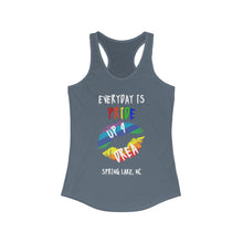 Load image into Gallery viewer, Everyday Is Pride Up4Drea Pride Racerback Tank Top, Pride Month Shirts, Pride Tee, Lesbian Shirt, Gay Shirt, North Carolina Tank Top