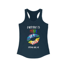 Load image into Gallery viewer, Everyday Is Pride Up4Drea Pride Racerback Tank Top, Pride Month Shirts, Pride Tee, Lesbian Shirt, Gay Shirt, North Carolina Tank Top