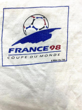 Load image into Gallery viewer, VTG France 98 Coupe Du Monde Shirt Adult Extra Large FIFA World Cup Soccer Mens