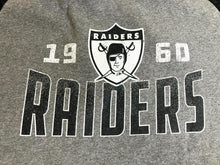 Load image into Gallery viewer, Oakland Raiders Sweatshirt Adult 2XL XXL Gray NFL Football Hoodie Fanatics Mens