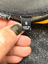 Load image into Gallery viewer, Pittsburgh Steelers Sweater Adult Small Black White NFL Football Patches Mens