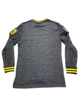 Load image into Gallery viewer, Pittsburgh Steelers Sweater Adult Small Black White NFL Football Patches Mens