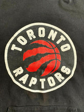 Load image into Gallery viewer, Toronto Raptors Sweatshirt Adult Large Black NBA Hoodie Basketball FISLL Mens