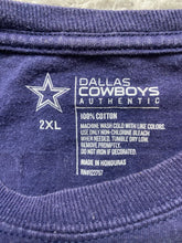 Load image into Gallery viewer, Dallas Cowboys Shirt Adult 2XL XXL Navy Blue Dak Prescott #4 NFL Football Mens