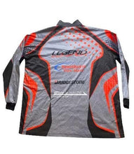 Load image into Gallery viewer, Motocross Shirt Adult 2X Biking Motorcycle Racing Jersey Gray and Black Mens