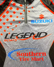 Load image into Gallery viewer, Motocross Shirt Adult 2X Biking Motorcycle Racing Jersey Gray and Black Mens