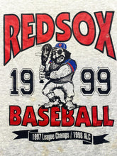 Load image into Gallery viewer, VTG Boston Red Sox Shirt Adult Extra Large Gray League Champs Baseball MLB 90s