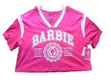 Load image into Gallery viewer, Barbie Shirt Womens 2XL XXL Cropped Limited Edition 1959 Jersey Style Ladies NWT