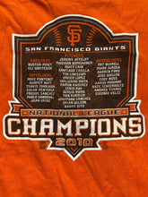 Load image into Gallery viewer, San Francisco Giants Shirt Adult 2XL XXL Orange World Series Champions MLB 2010
