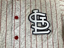 Load image into Gallery viewer, St. Louis Cardinals Jersey Adult Large Gray Button Up Baseball MLB Mens