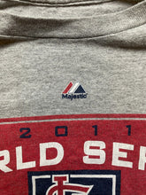 Load image into Gallery viewer, St Louis Cardinals Shirt Adult 2XL XXL Gray 2011 World Series Champions MLB Mens