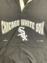 Load image into Gallery viewer, VTG Chicago White Sox Shirt Adult Large Black Hoodie Nutmeg MLB Baseball Mens