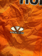 Load image into Gallery viewer, Voler Jersey Adult 3XL Orange Black Zip Up Cycling Biking Sutliff Hummer USA Men