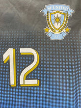 Load image into Gallery viewer, SF United FC Jersey Youth Medium Gray Navy Argentina USA Flag Soccer Club Boys