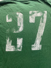 Load image into Gallery viewer, Abercrombie Shirt Youth Large Green Powerplay NYC Hockey #27 Sportswear Boys