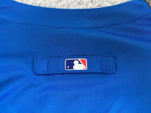 Load image into Gallery viewer, Texas Rangers Shirt Adult Extra Large Blue Gray Raglan MLB Baseball Majestic Men