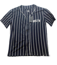 Load image into Gallery viewer, Brooklyn Jersey Adult Medium Black White Shirt BKLYN WXYZ Sportswear Mens NWT