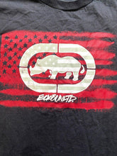 Load image into Gallery viewer, Ecko Unltd Shirt Adult Large Black USA Flag Rhino Brand Skater Streetwear Mens
