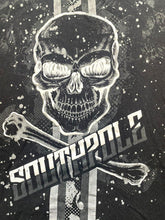 Load image into Gallery viewer, Southpole Shirt Adult 2XL XXL Black AFFLICTION STYLE Skull Crossbones Y2K Mens