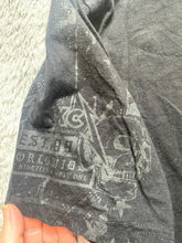 Load image into Gallery viewer, Southpole Shirt Adult 2XL XXL Black AFFLICTION STYLE Skull Crossbones Y2K Mens