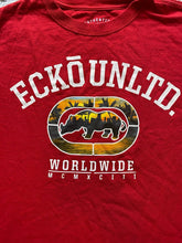 Load image into Gallery viewer, Ecko Unltd Shirt Adult 4XB Red Authentic Classic 3D Rhino Brand Skateboard Mens