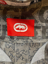 Load image into Gallery viewer, VTG Ecko Unltd Shirt Adult Extra Large Gray Crazy Robot AOP Rhino Brand Y2K Mens