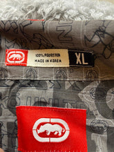 Load image into Gallery viewer, VTG Ecko Unltd Shirt Adult Extra Large Gray Crazy Robot AOP Rhino Brand Y2K Mens