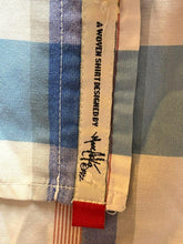 Load image into Gallery viewer, Ecko Unltd Shirt Adult Large Blue Plaid Button Up Woven Casual Rhino Brand Mens