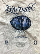 Load image into Gallery viewer, Ecko Unltd Shirt Youth 7 Small White 3D Rhino Brand Skateboard Skater Boys