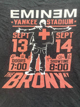 Load image into Gallery viewer, EMINEM Shirt Adult Medium YANKEE Stadium Concert Tour The Bronx NY 2010 Mens