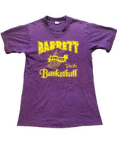 Load image into Gallery viewer, VTG Barrett Station Youth Basketball Shirt Adult Small #32 Single Stitch 90s Men