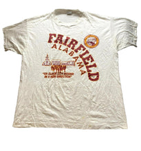 Load image into Gallery viewer, VTG Fairfield Alabama Shirt Adult Extra Large White Single Stitch 90s Tee Mens