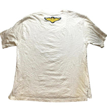 Load image into Gallery viewer, Bare Fox Shirt Adult Extra Large Dingy White Anchor Patch Military USA Y2K Mens