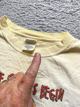 Load image into Gallery viewer, VTG Miller Lite Shirt Adult Large Dingy White Basketball Playoff 90s Y2K Mens