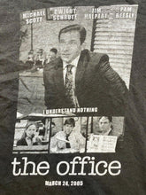 Load image into Gallery viewer, VTG The Office Shirt Adult Medium Black Fade Official Merch TV Promo Y2K Mens