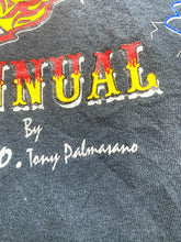 Load image into Gallery viewer, VTG Broken Spoke Shirt Adult 2XL XXL Black 2004 Bike Rally Grunge Biker Y2K Mens