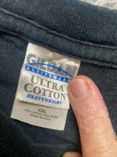 Load image into Gallery viewer, VTG Broken Spoke Shirt Adult 2XL XXL Black 2004 Bike Rally Grunge Biker Y2K Mens