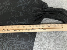 Load image into Gallery viewer, FOX Racing Sweater Womens Small Black Button Front Cardigan Oversized Grunge