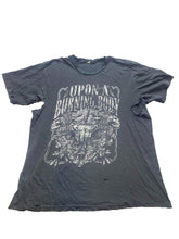 Load image into Gallery viewer, Upon A Burning Body Shirt Adult Extra Large Grunge Gothic Skull Thrashed Mens